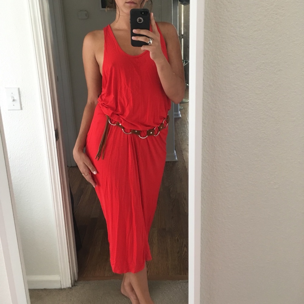 Olive Olivia Red Dress
